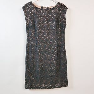 LBD !! by GEORGIOU in Floral Lace w/an Open Back